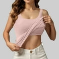 thumbnail image 1 of SHITINN Womens Tank Tops with Built In Bras 2025 Summer Casual Crew Neck Sleeveless Camisole Plus Size Padded Workout Tops Lace Top Women Adjustable Tops for Women Pack 4x Workout Clothes for Women, 1 of 4
