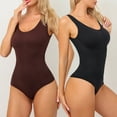thumbnail image 1 of SHIWEN 1PCS Plus Size Bodysuit Shapewear for Womens' Tummy Control Body Shaper Waist Trainer Seamless Bodysuit S-3XL, 1 of 10