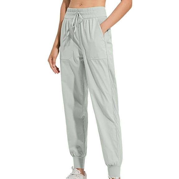 XBASW Women's Joggers Pants Quick-Drying Sweatpants Cool Running Jogging Summer Sweat Trousers for Womens S-2XL