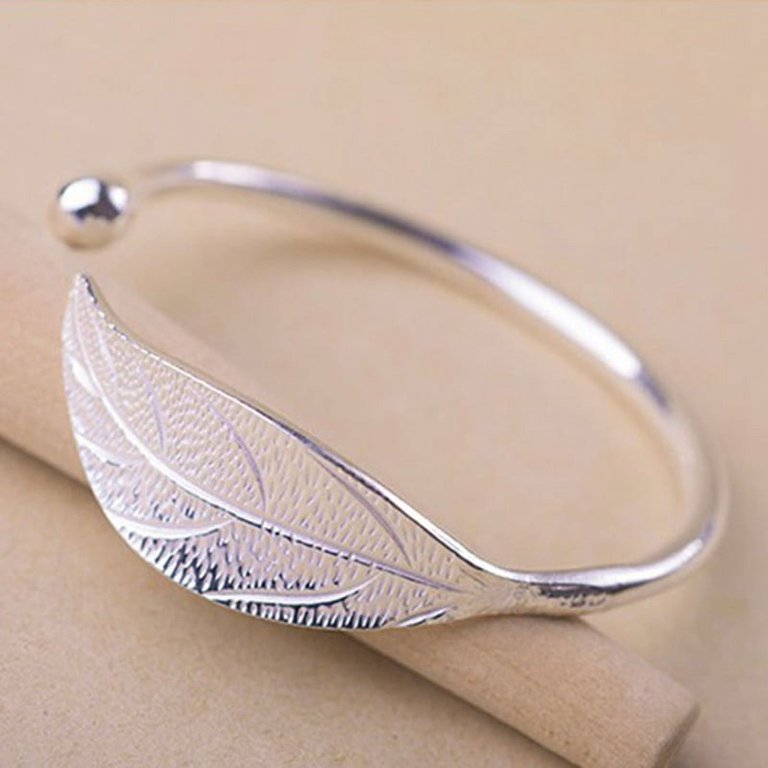 Elegant 925 Sterling Silver Bracelet Elegant 925 Sterling Silver Bracelet, Ancient Roman Glass  main image 3