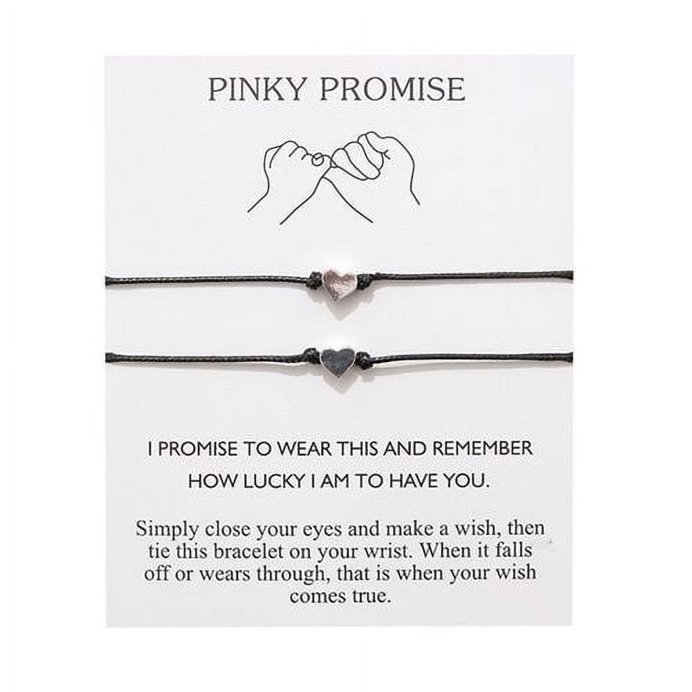 Magnetic Matching Bracelets. Pinky Promise Couples Bracelet. Personalized  Initial Letter Bracelets. - Etsy