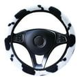 SHIYAO Steering Wheel Covers for Car, Cows Print Car Steering Wheel