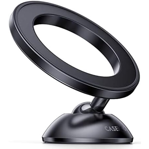 SHIYOU-Car Phone Holder, Innovative Magkoo Magnetic Car Mount Smaller Simpler and More Convenient, Compatible with Magsafe 360 Rotatable Fits All Phones & Cases