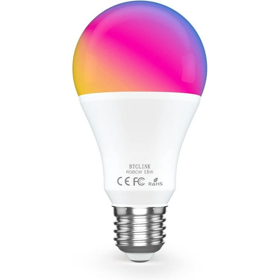 SHIYOU-Smart LED Light Bulb 150W Equivalent, 1600 Lumens 16W Alexa, E26 A19 Ultra Bright Color Changing, 2.4 GHz WiFi Dimmable Compatible With Alexa, Google (No Hub Required)