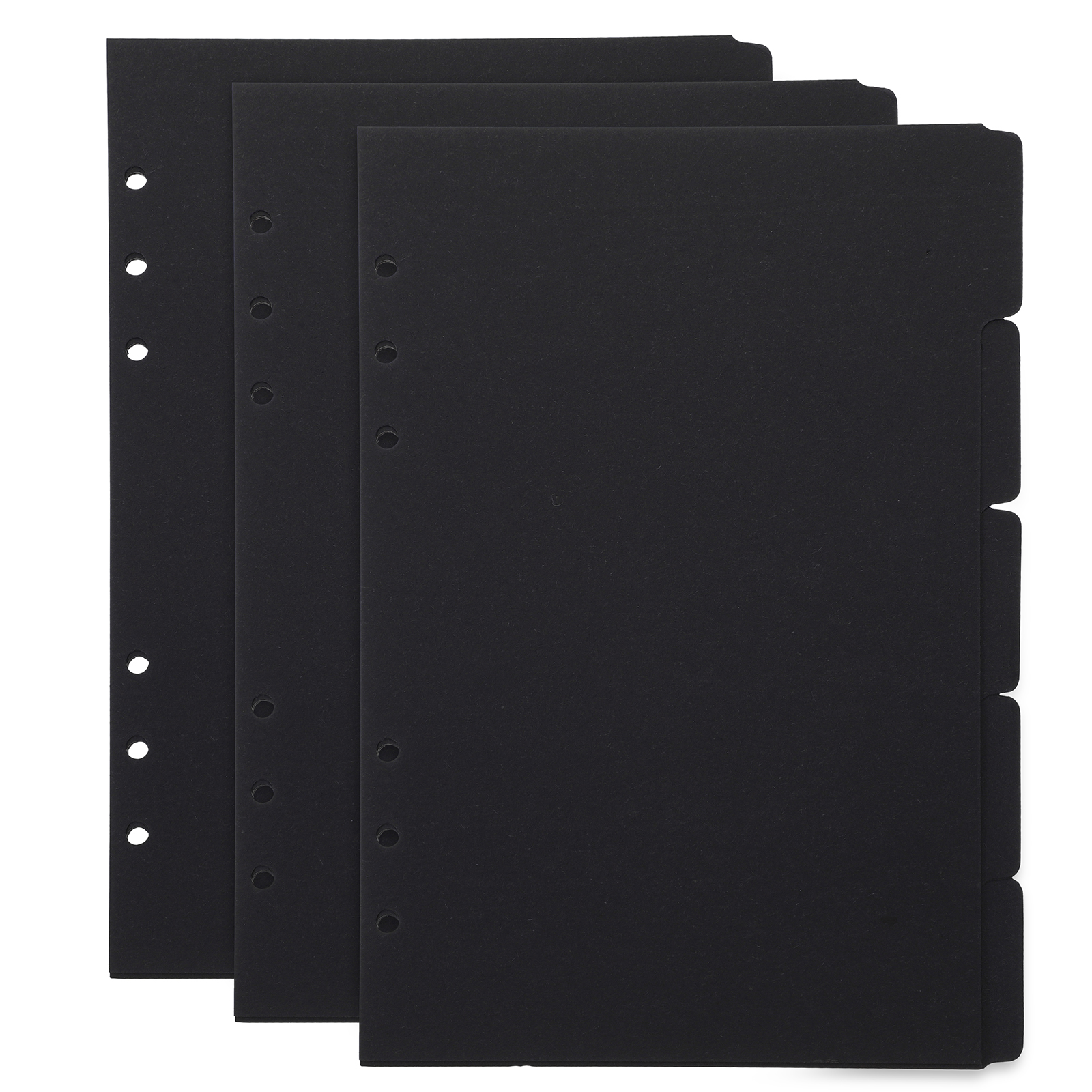 SHIYUU 15Pcs Black Binder Dividers for A5 6-Ring Binder - Walmart.com