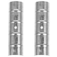 thumbnail image 1 of SHIYUU 2Pcs Curtain Rod Connector Decorative Curtain Rod End Joints Window Curtain Supplies, 1 of 6