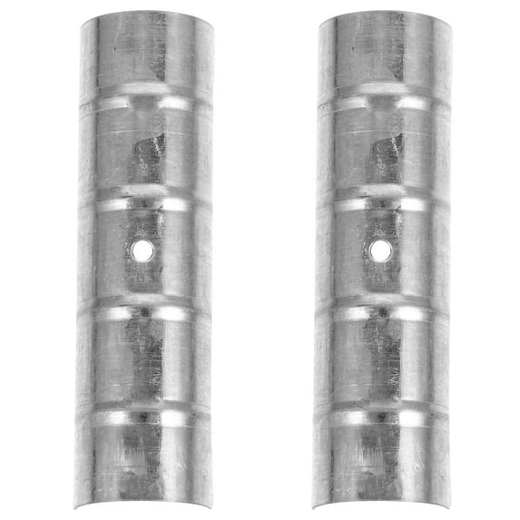 SHIYUU 2Pcs Curtain Rod Connector Decorative Curtain Rod End Joints Window Curtain Supplies