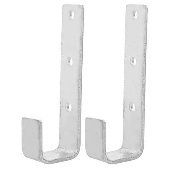 SHIYUU 2pcs Bunk Bed Ladder Hook Children Bed Ladder Hook J Shaped Bed Ladder Bracket Bunk Bed Part