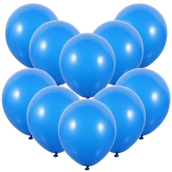 50Pcs Blue Latex Balloons for Decorative Party and Wedding Balloon Arch