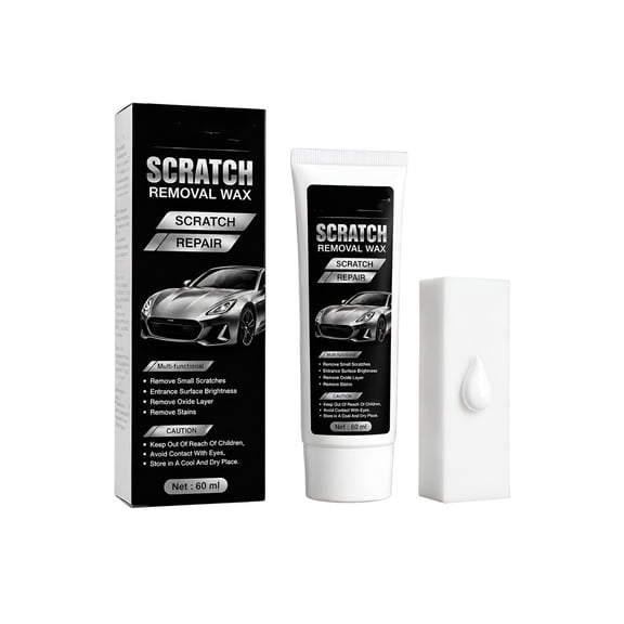 SHJHENG 60ml Multi-Functional Auto Scratch Remover Wax Oxidation Stain Car Paint Gloss Restorer For Minor Scratches Swirl Marks
