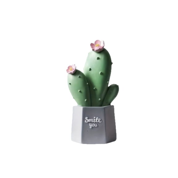 SHJHENG Artificial Cactus Figurine