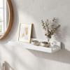 Mounted Display Shelf Racks SHJHENG Solid Wood Wall Shelf, 30x15x4cm Floating Display Rack for ...