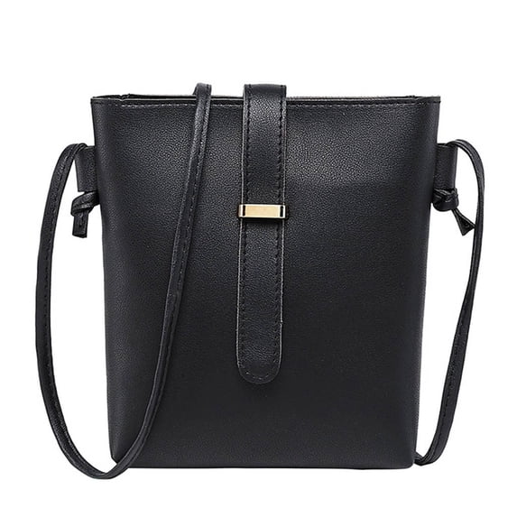 SHJHENG Women’s Mini Crossbody Bag - Small PU Leather Shoulder Purse with Adjustable Strap, Cute Bucket Handbag for Mobile Phone, Wallet, and Keys, Everyday Tote for Work, Travel, and Shopping