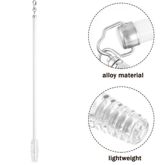 SHLT Mall Curtain Pull Wand Aluminum Alloy Curtain Pull 22"- Elegant & Easy Solution for Opening or Closing Curtains Effectively