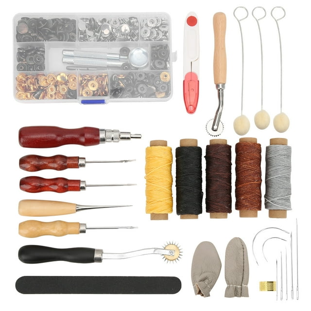 SHNWU Leather Working Tools Practical DIY Hand?Made Sewing Repair Kit