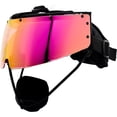 thumbnail image 1 of SHOC UV Protection Lacrosse Visors, Poly-carbonate Chrome, 1 of 5