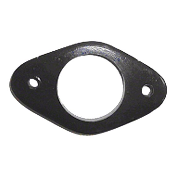 SHOCK MOUNT BRACE; WELDS TO TRUNK FLOOR; WITH THREADED BOLT HOLES; 2