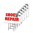 thumbnail image 1 of SHOE REPAIR 5 Pack Of 12" x 16" Yard Sign & Stake | Advertise Your Business | Stake Included Image On Front Only | Made in The USA, 1 of 3