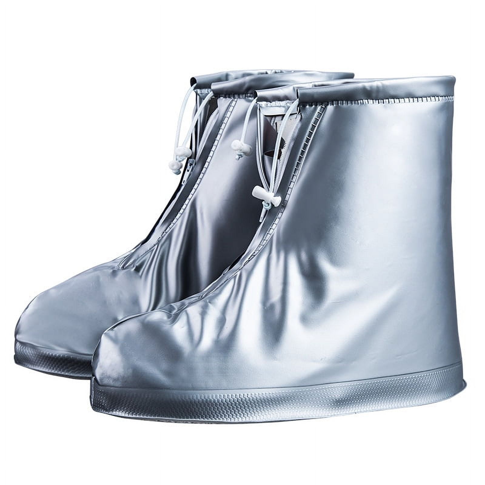 SHOEGIRLS Women Waterproof Shoe Covers SlipResistant Reusable