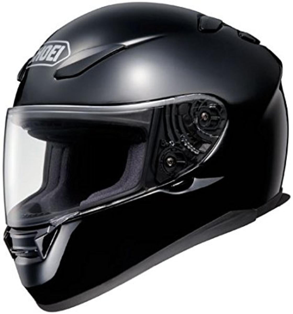 SHOEI RF-1100 Full-Face Helmet Solid Black 3XL #234736 - Walmart.com