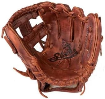 Guantone Da Baseball Shoeless Joe Junior 9" - Mano Sinistra (LHT 900JRL) - Pelle Marrone Per Bambini E Principianti