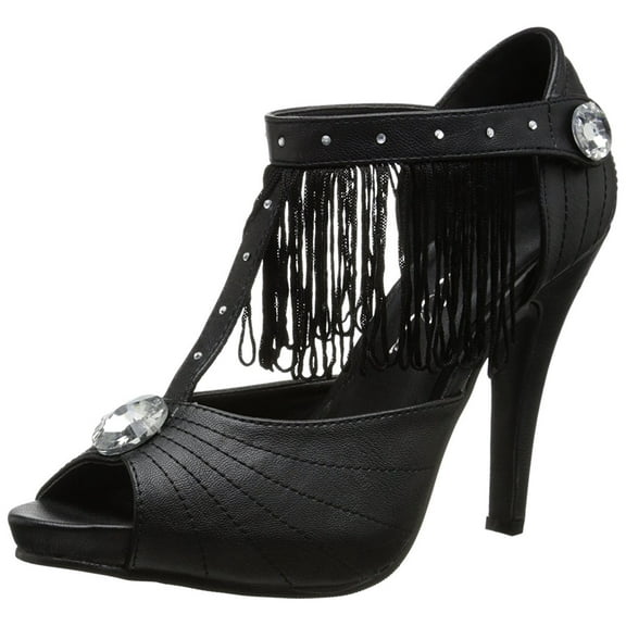 Morris Costumes Women's Jazzy Vintage Pump - Black