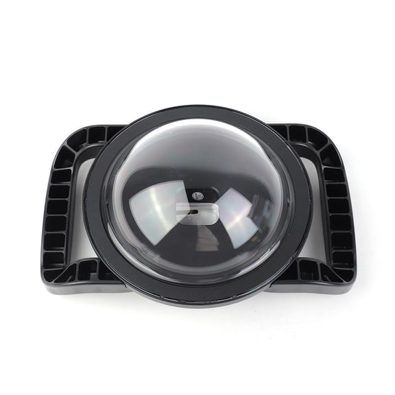 SHOOT XTGP559 Camera Dual Handle Dome Port Waterproof Case Camera Protective Case 45m Waterproof 180 Wide Angle Replacement For 9 Black 10