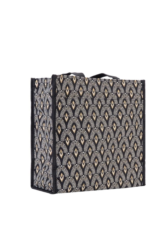SHOP-LUXOR | BLACK AND WHITE LUXOR SHOPPER BAG