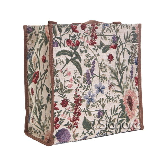 Morning Garden Floral Shopper Bag