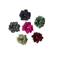 thumbnail image 1 of SHOPCREW 6 Pcs Soft Silk Satin Hair Scrunchies for Women and Girls Ponytail Holder Thick Hair Bands Ties Accessories 4.5 Inches, 1 of 8