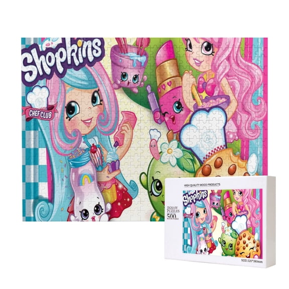 SHOPKINS Jigsaw Puzzle,500 puzzle pieces Gift Toys Art Home Decor
