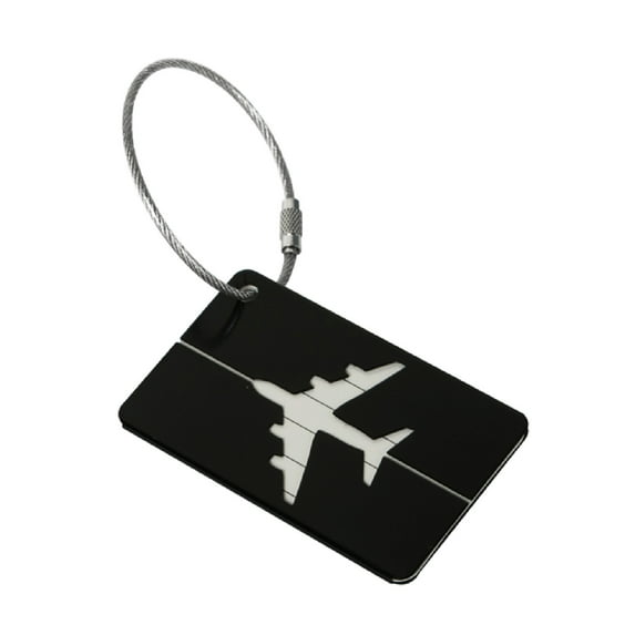 SHOPPLAND Luggage Tag with Address Tag Suitcase Tag Aluminum Luggage Tag Luggage Tag Suitcase for Quick Find Travel Bag