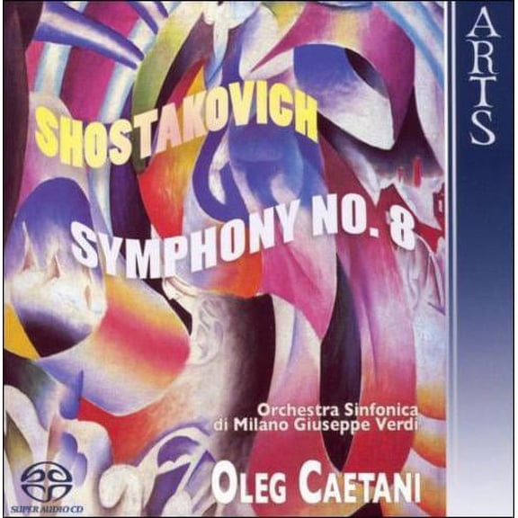 Symphony No. 8 in C Minor (Caetani, Milano So) Oleg Caetani (CD)
