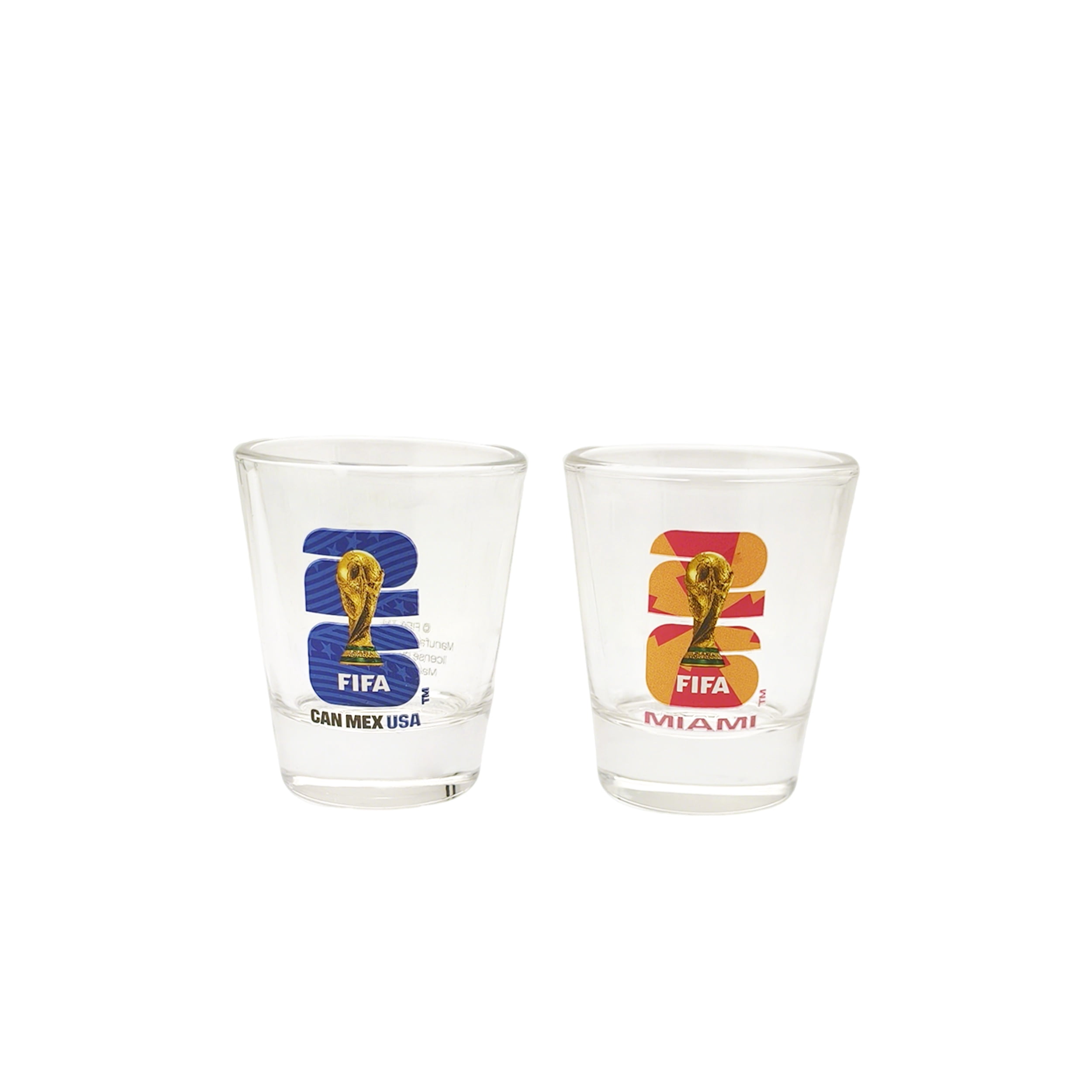 FIFA World Cup 2026 Host City & Country Soccer Shot Glass Set