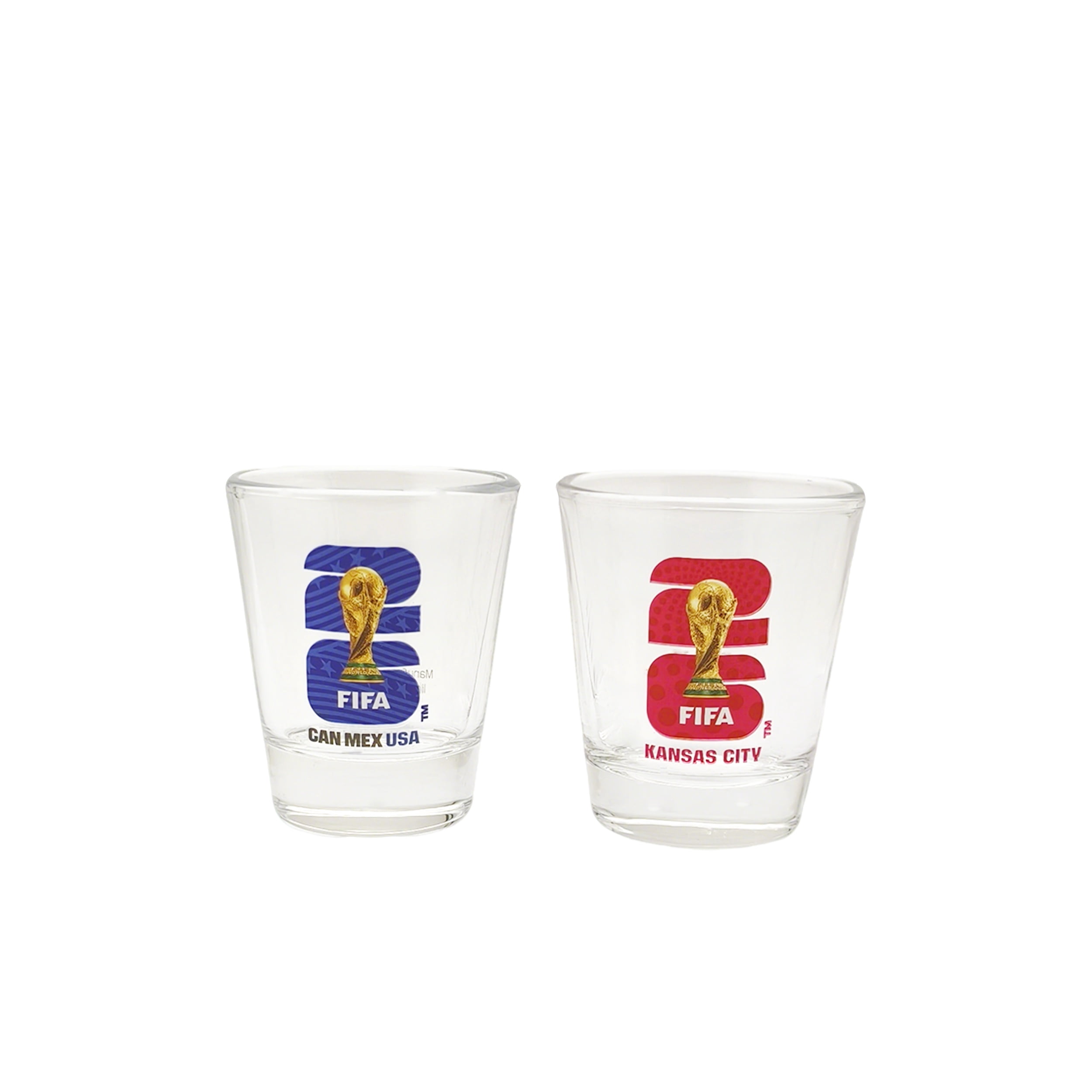 FIFA World Cup 2026 Host City & Country Soccer Shot Glass Set
