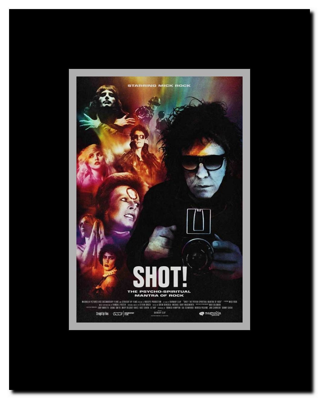 SHOT! The Psycho-Spiritual Mantra of Rock Framed Movie Poster