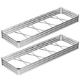 thumbnail image 1 of SHOUFTW 2 PCS Galvanized Rectangular Raised Garden Bed, 12x4x1 ft Outdoor Metal Planter Box with Rust-Resistant Steel, Easy to Assemble, Ideal for Vegetables, Flowers & Herbs, 1 of 7