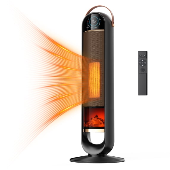 Static Ele SHOUFTW 1500W Tower Space Heater for Indoor Use, Electric Heater with ...