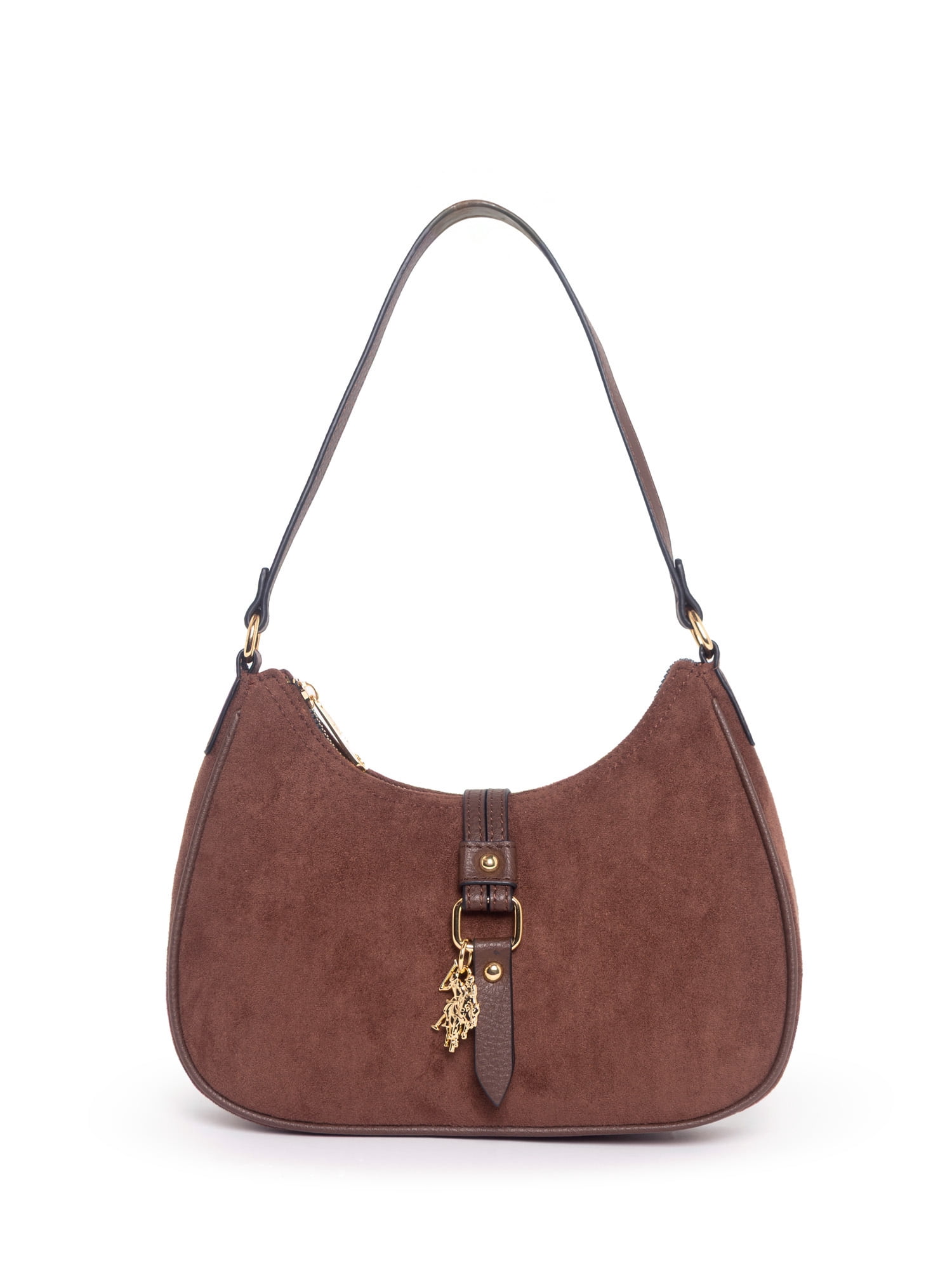 U.S. Polo Assn Women's Chocolate Shoulder Bag