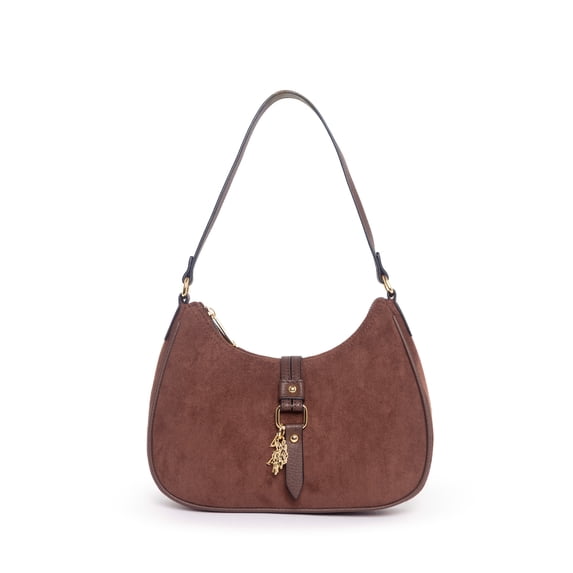 U.S. Polo Assn Women's Cognac Shoulder Bag