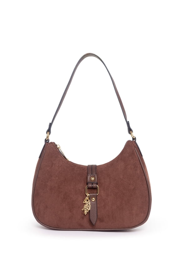 U.S. Polo Assn Women's Cognac Shoulder Bag