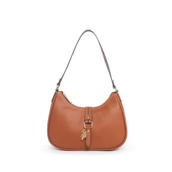 U.S. Polo Assn Women's Brown Shoulder Bag