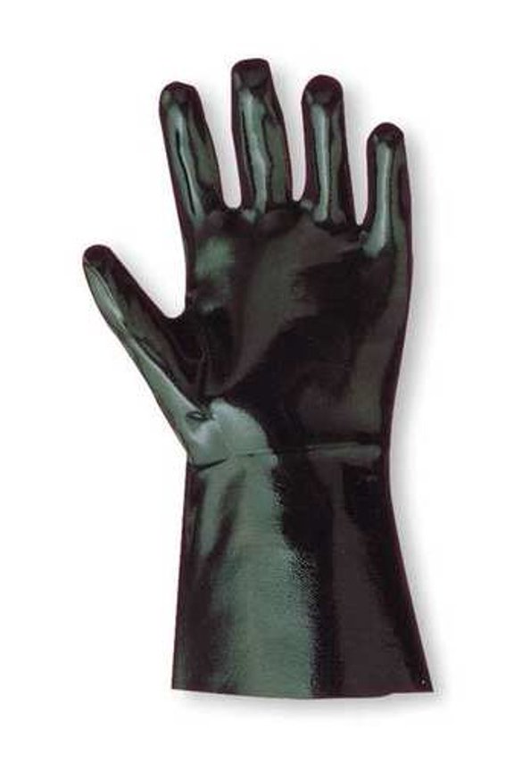 Neoprene 12" Gauntlet, Black, Rough, Large - 1 DZ (845-6780R-10)