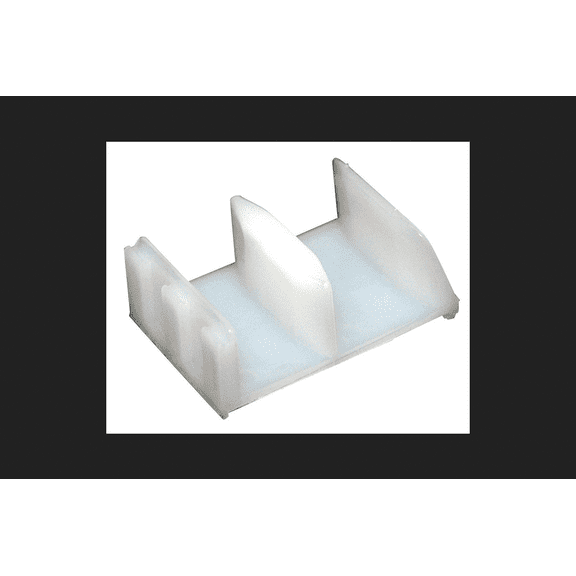 Barton Kramer Bottom mount Shower Door Guide White 2 pk