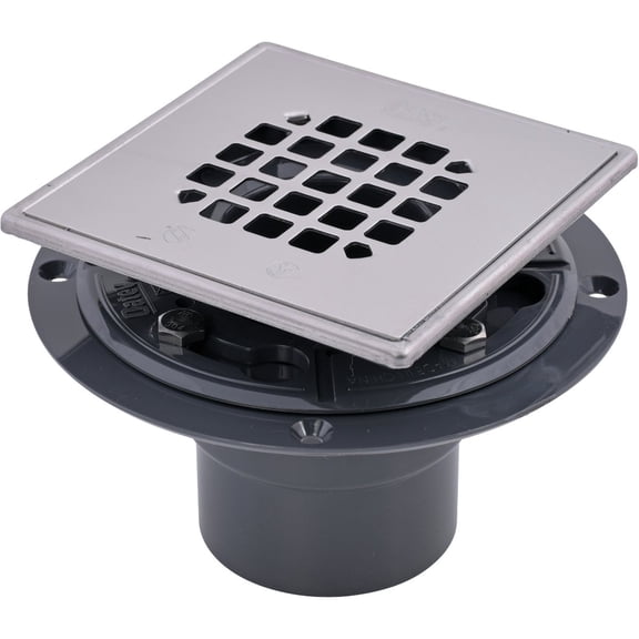 OATEY COMPANY 42237 SQ PVC Shower Drain