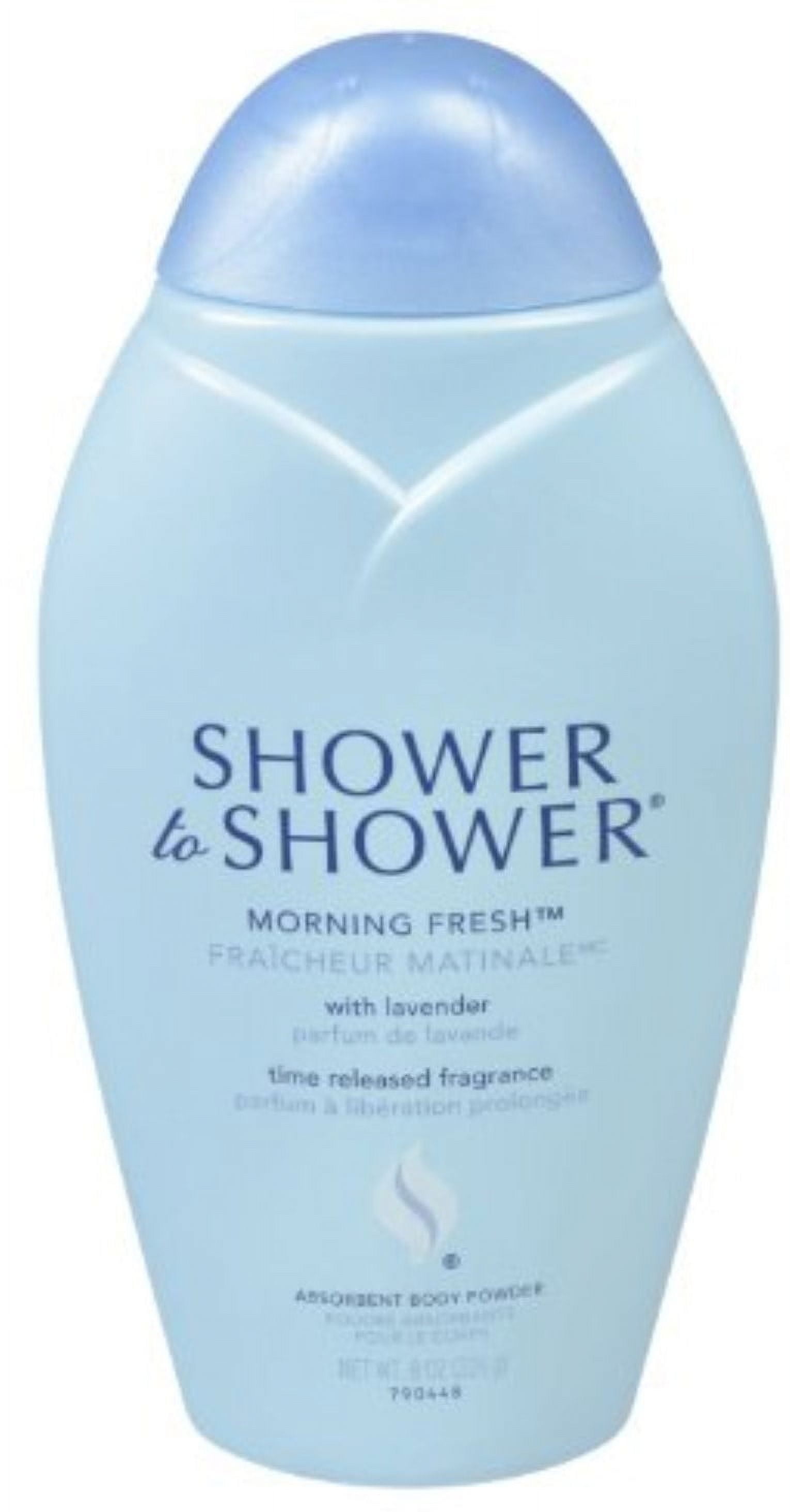 SHOWER TO SHOWER Body Powder Morning Fresh 8 oz - (Pack of 3)