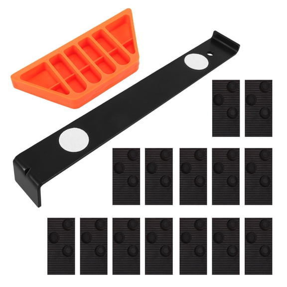 SHOWERORO 1 Set Pull Bar for Trapezoidal Knock Block Wood Floor Installation Kit