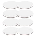 Project 8 Board SHOWERORO 10cm Circular Canvas Boards, Premium Painting Panels for ...