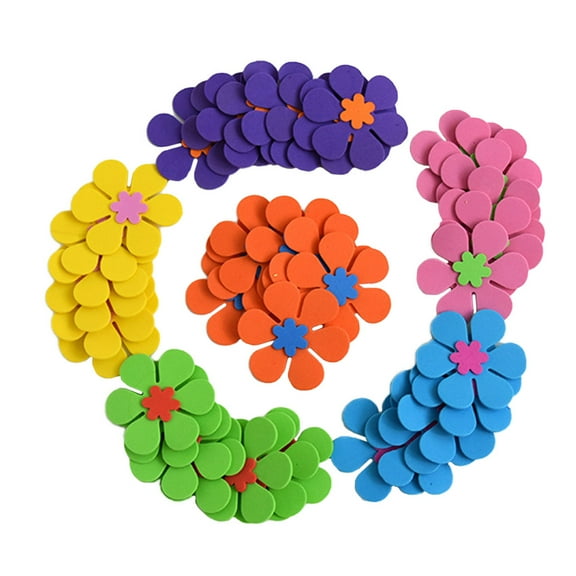 SHOWERORO 120Pcs Floral Wall Stickers for present Wrappers Embellishment Cards and Posters 6x0.39in