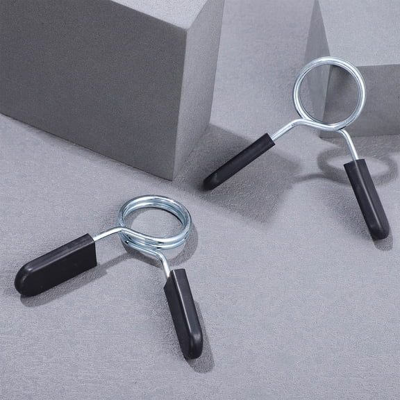 SHOWERORO 12Pcs Barbell Spring Clips For Dumbbells And Barbells With AntiSlip Grip